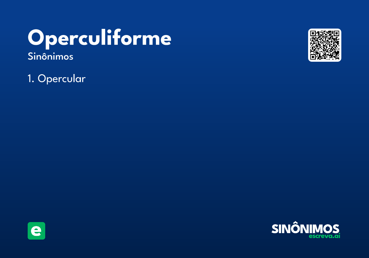 operculiforme