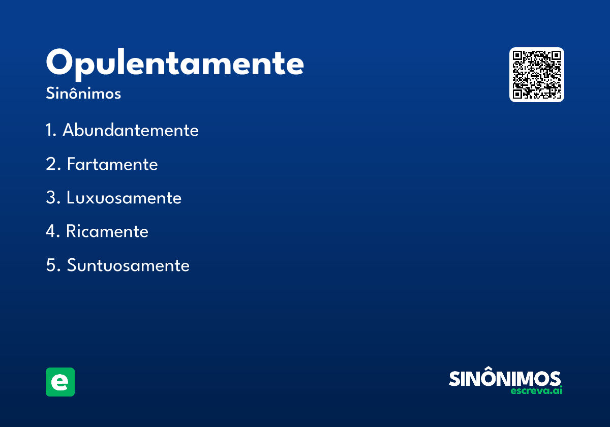opulentamente