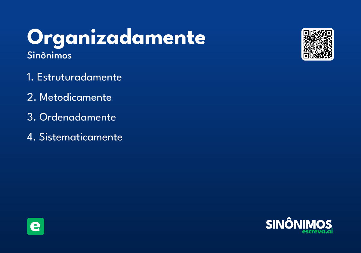 organizadamente