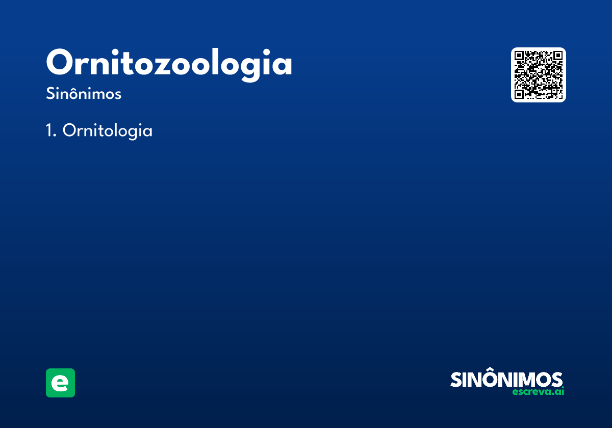ornitozoologia