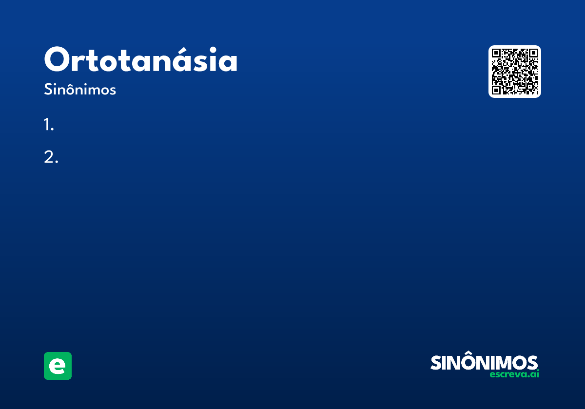ortotanásia