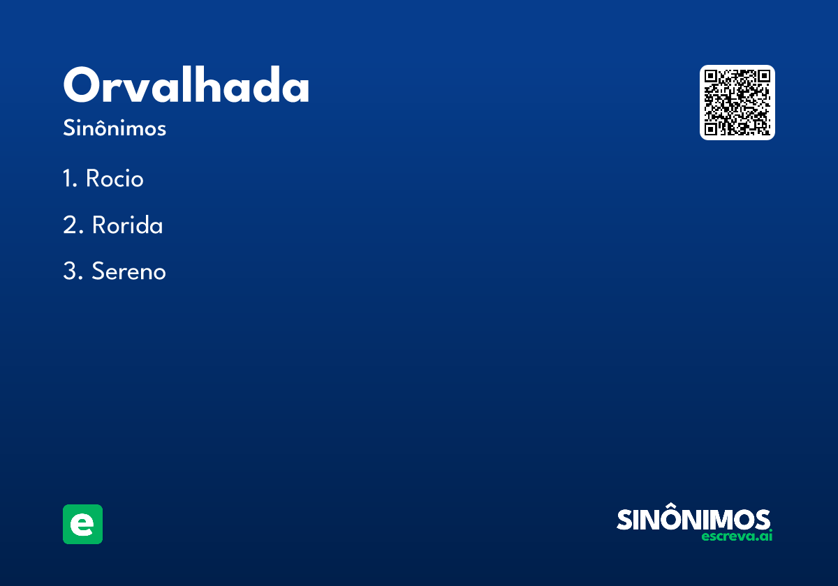 orvalhada