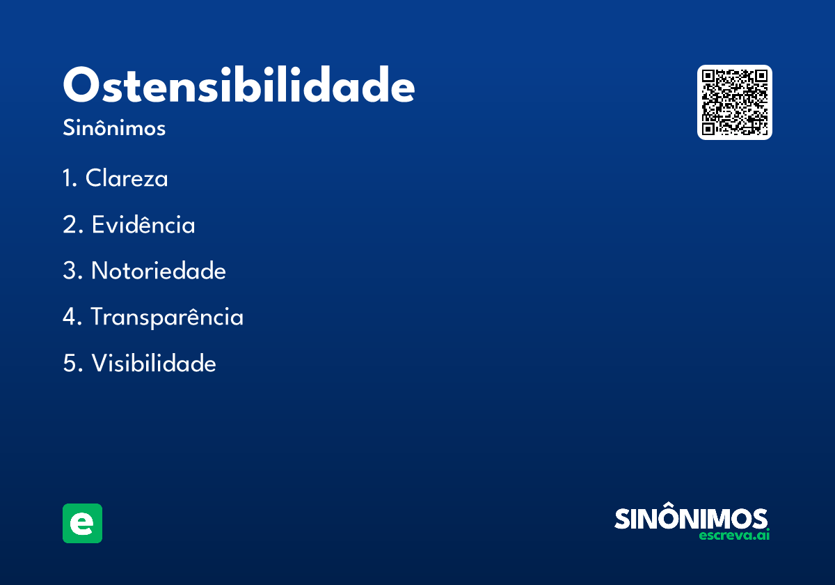 ostensibilidade