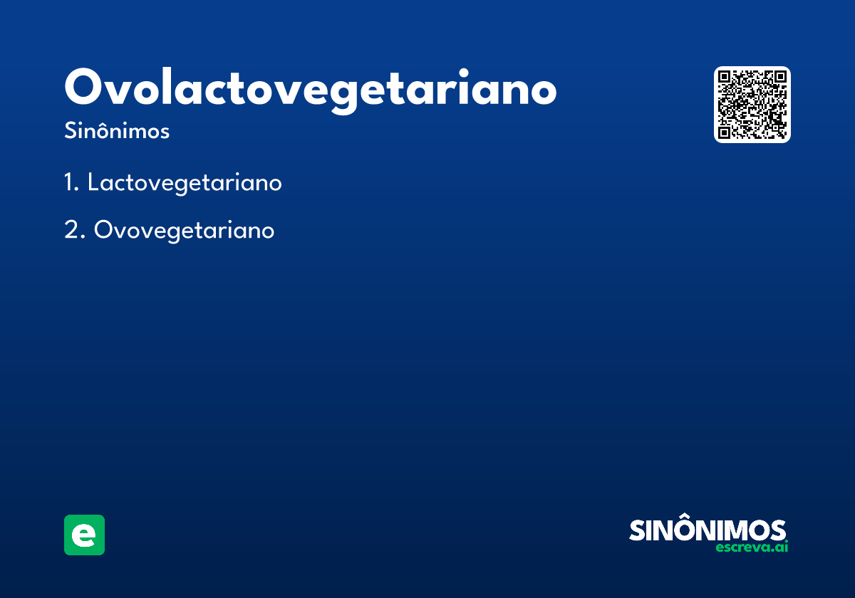 ovolactovegetariano