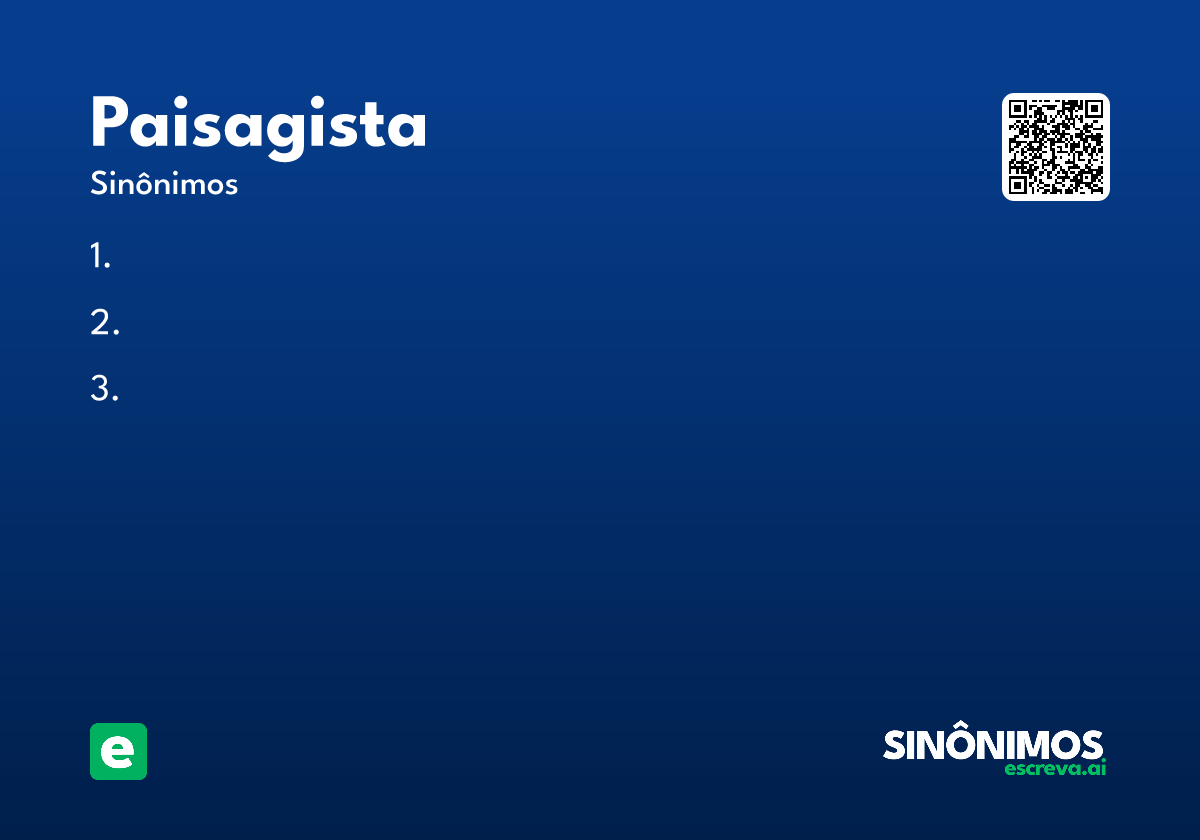 paisagista