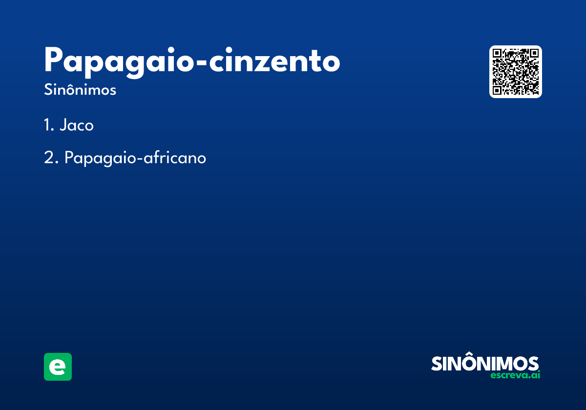 papagaio-cinzento