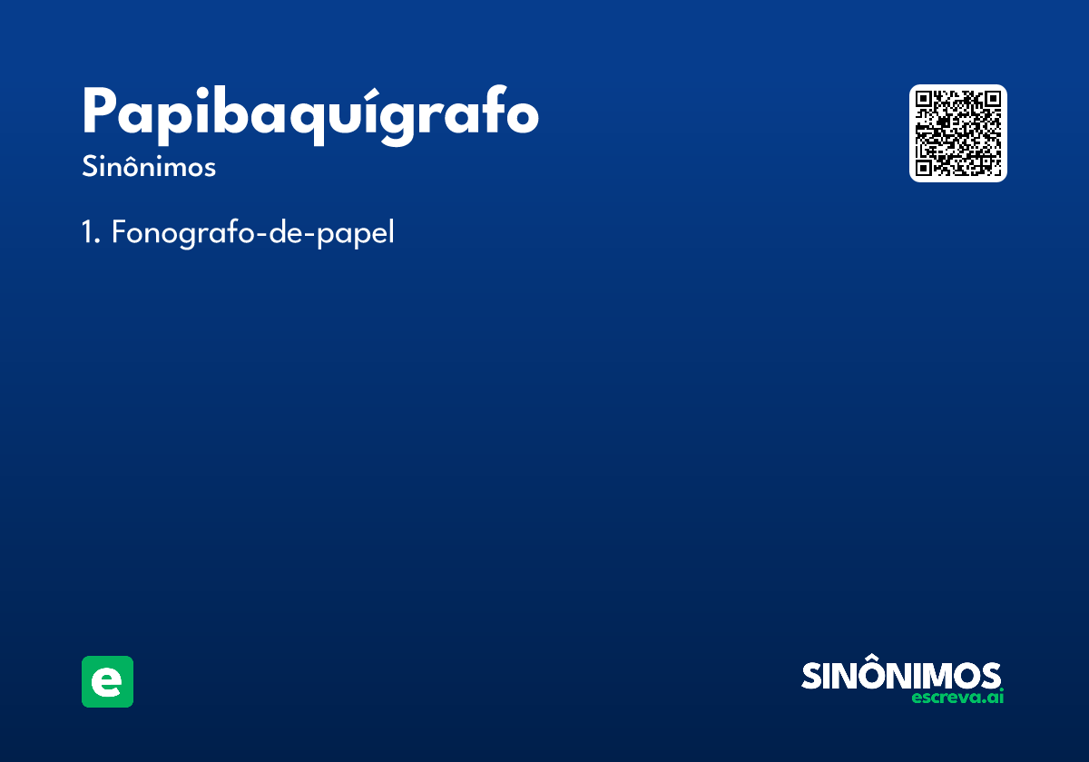 papibaquígrafo