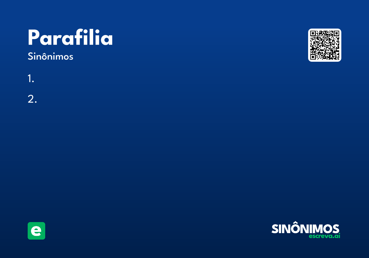 parafilia