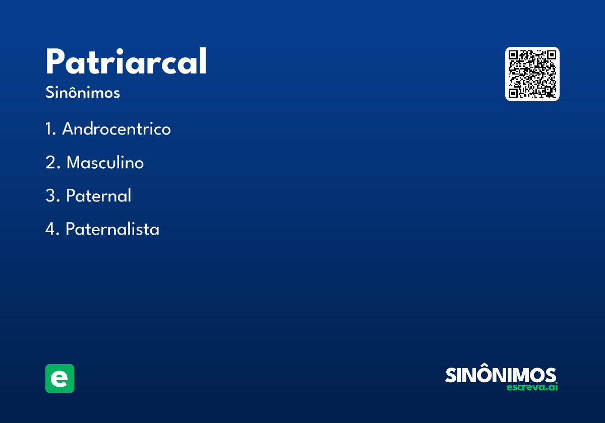 patriarcal