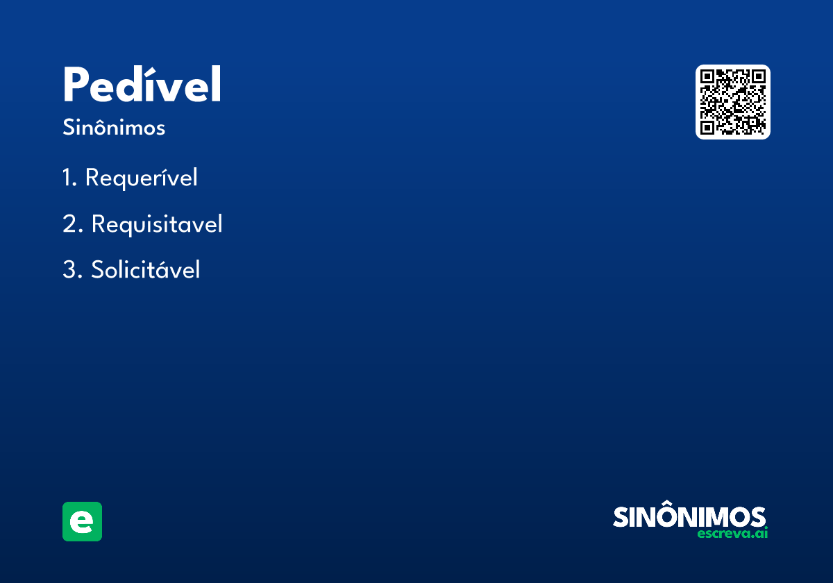 pedível