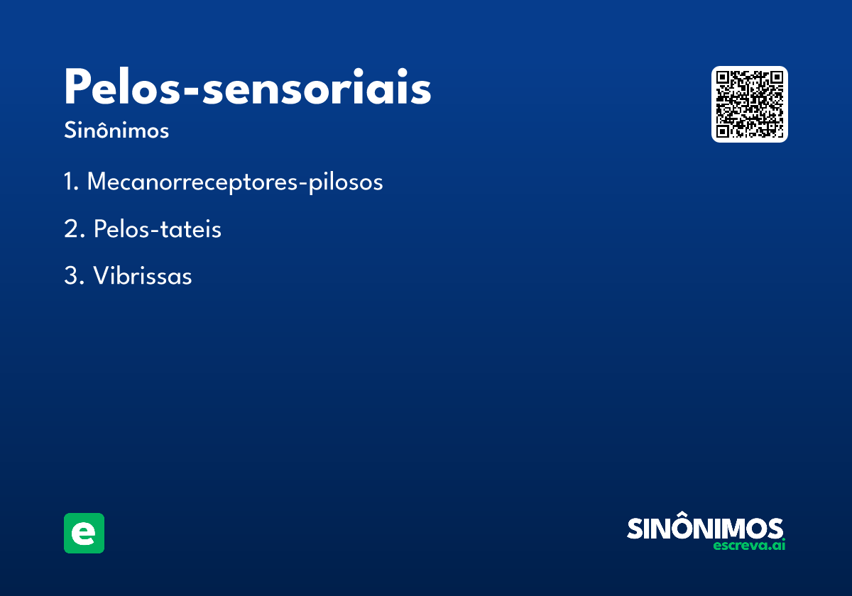 pelos-sensoriais