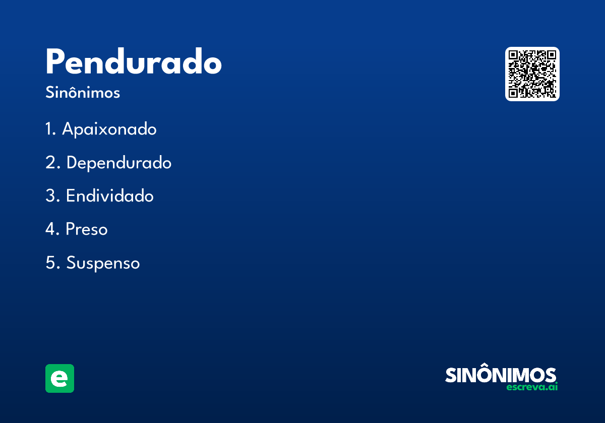 pendurado