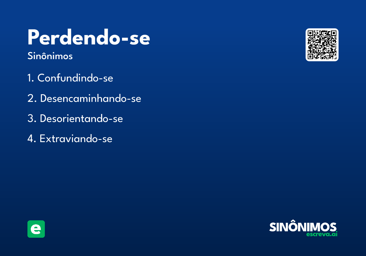 perdendo-se