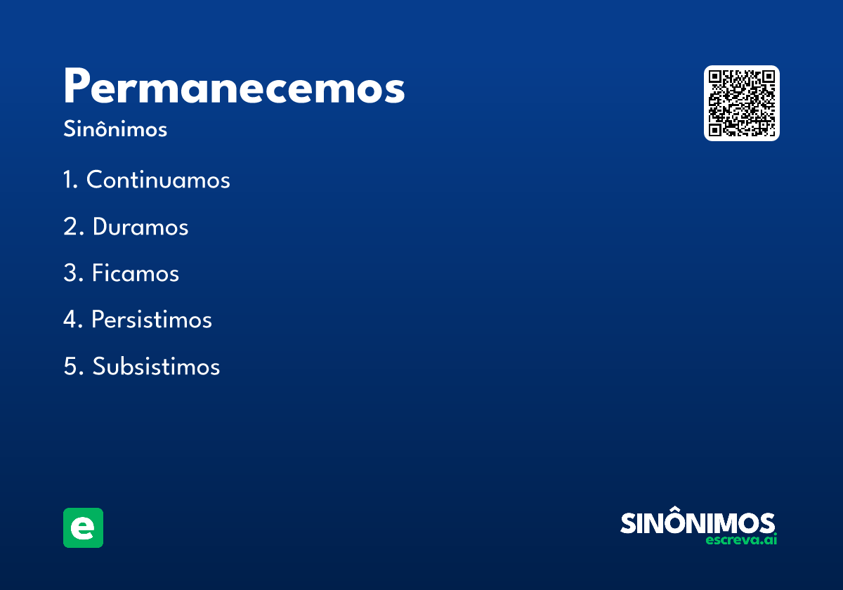 permanecemos