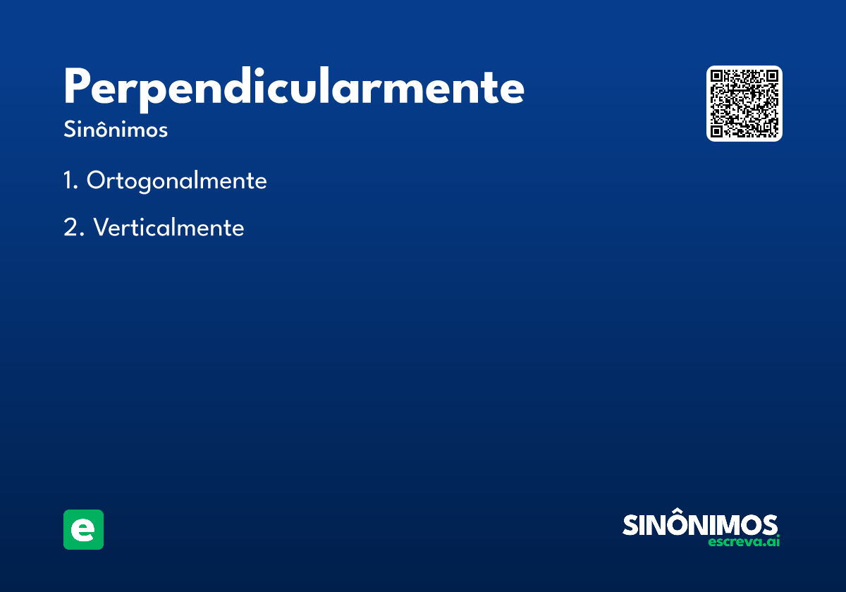 perpendicularmente