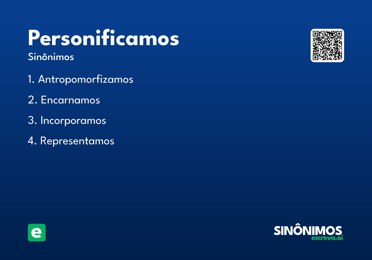 personificamos