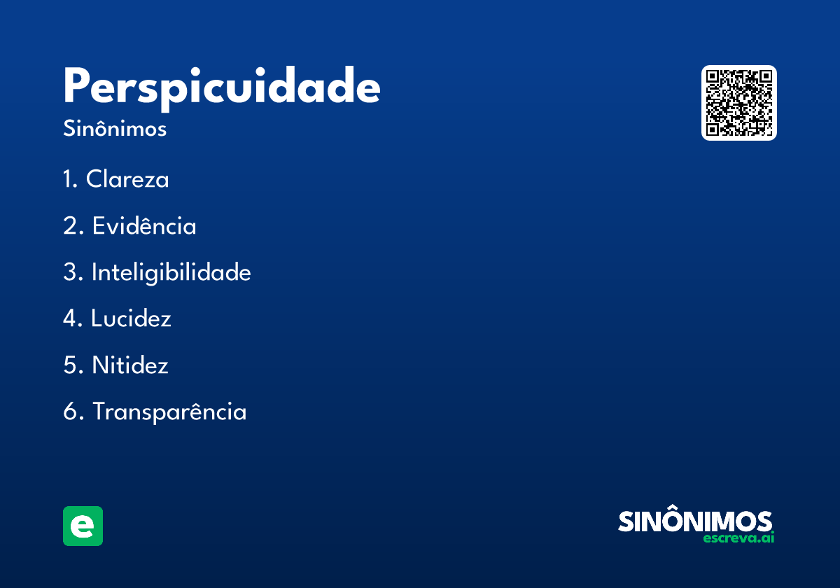 perspicuidade