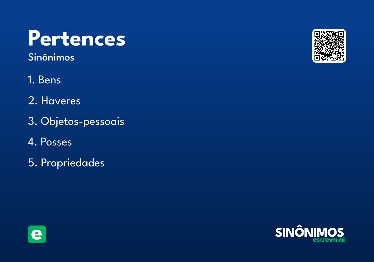 pertences
