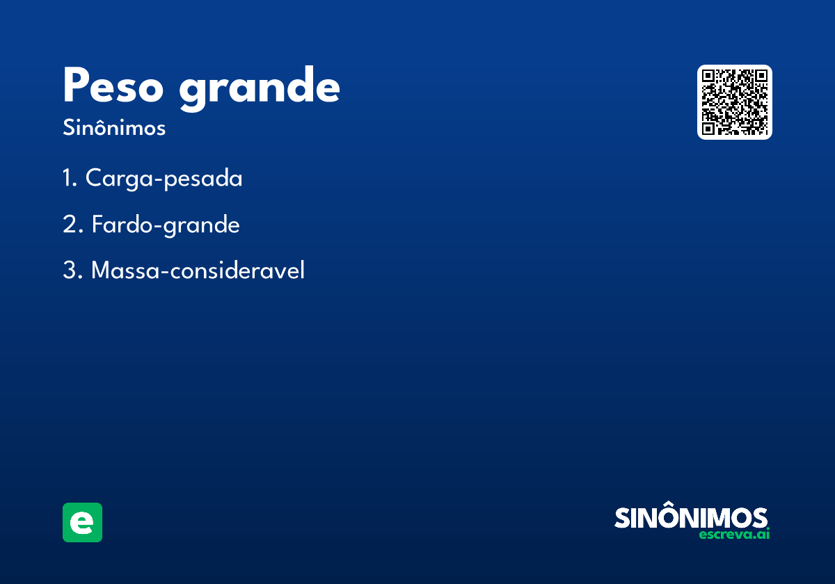 peso grande