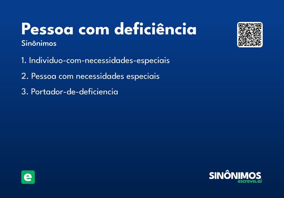 pessoa com deficiência