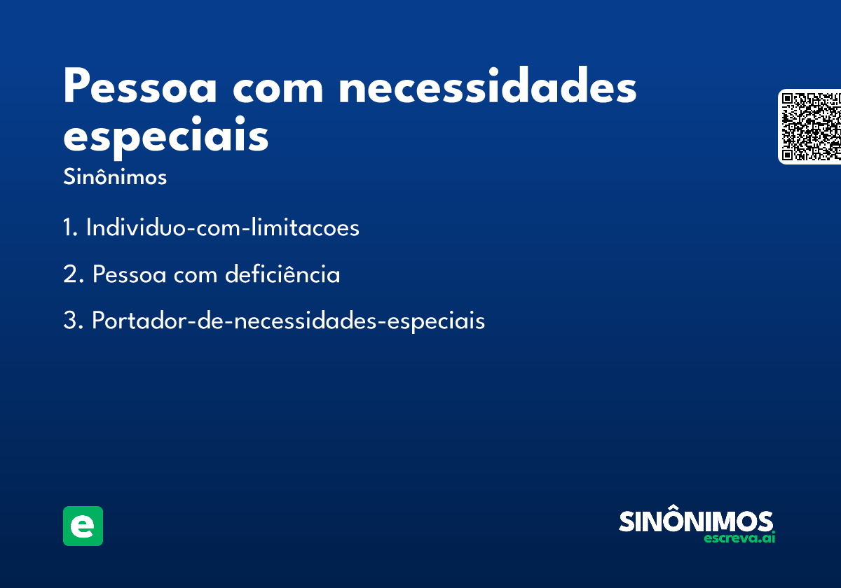 pessoa com necessidades especiais