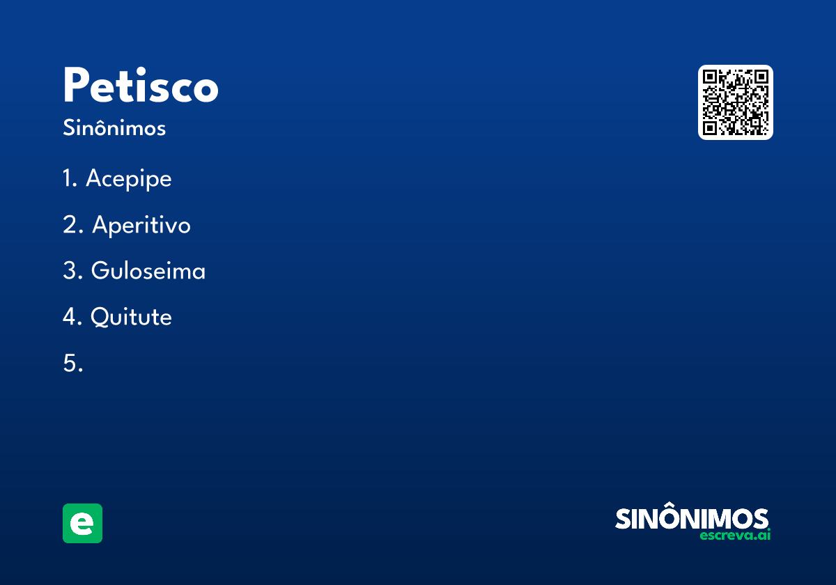 petisco