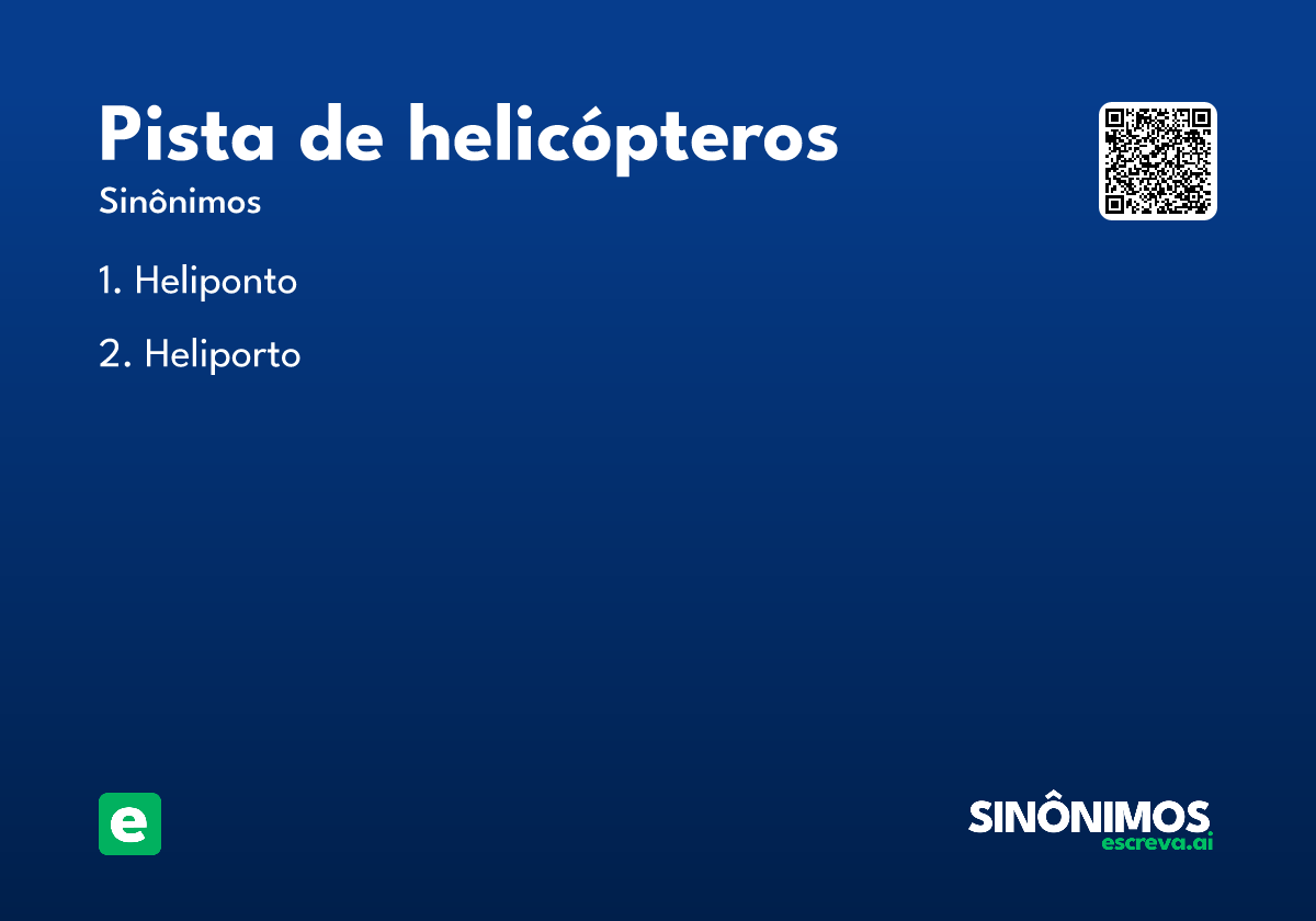 pista de helicópteros