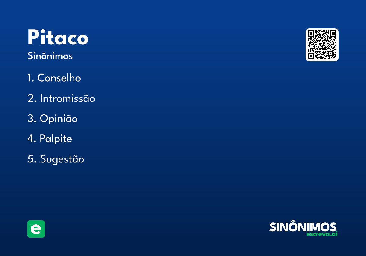 pitaco