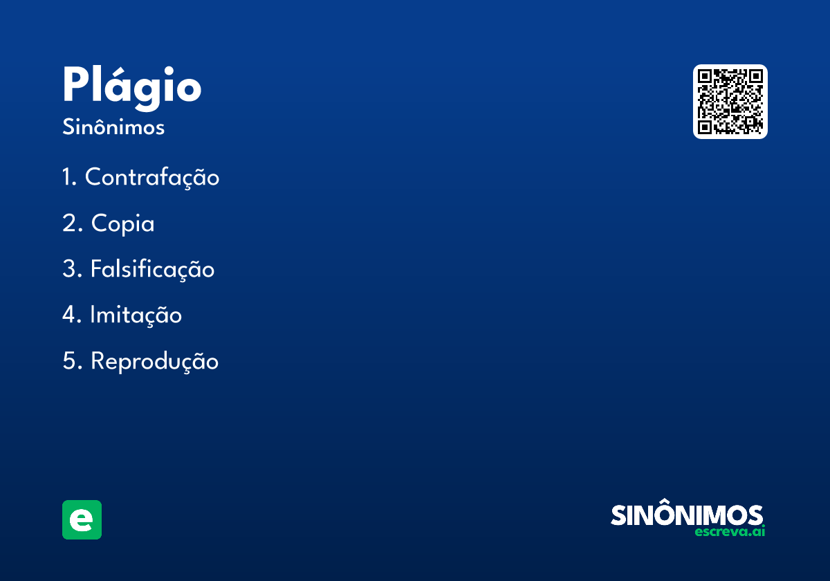 plágio