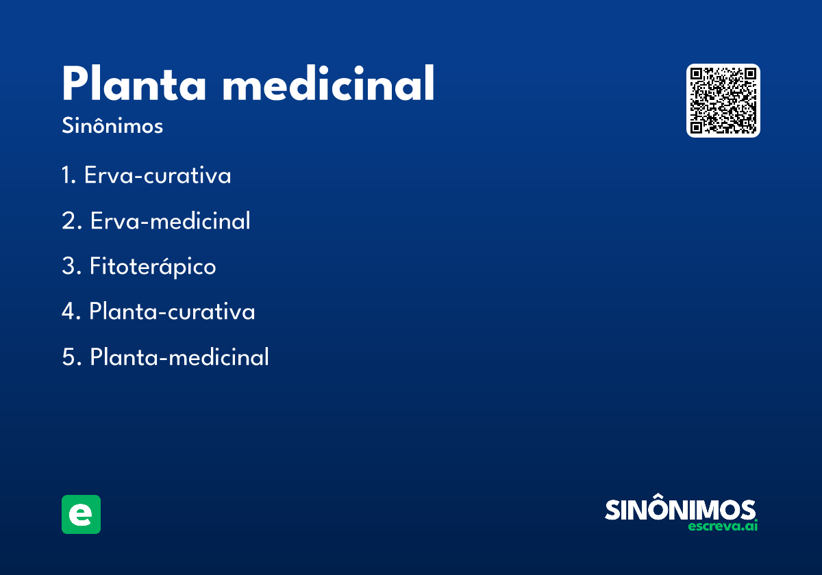 planta medicinal