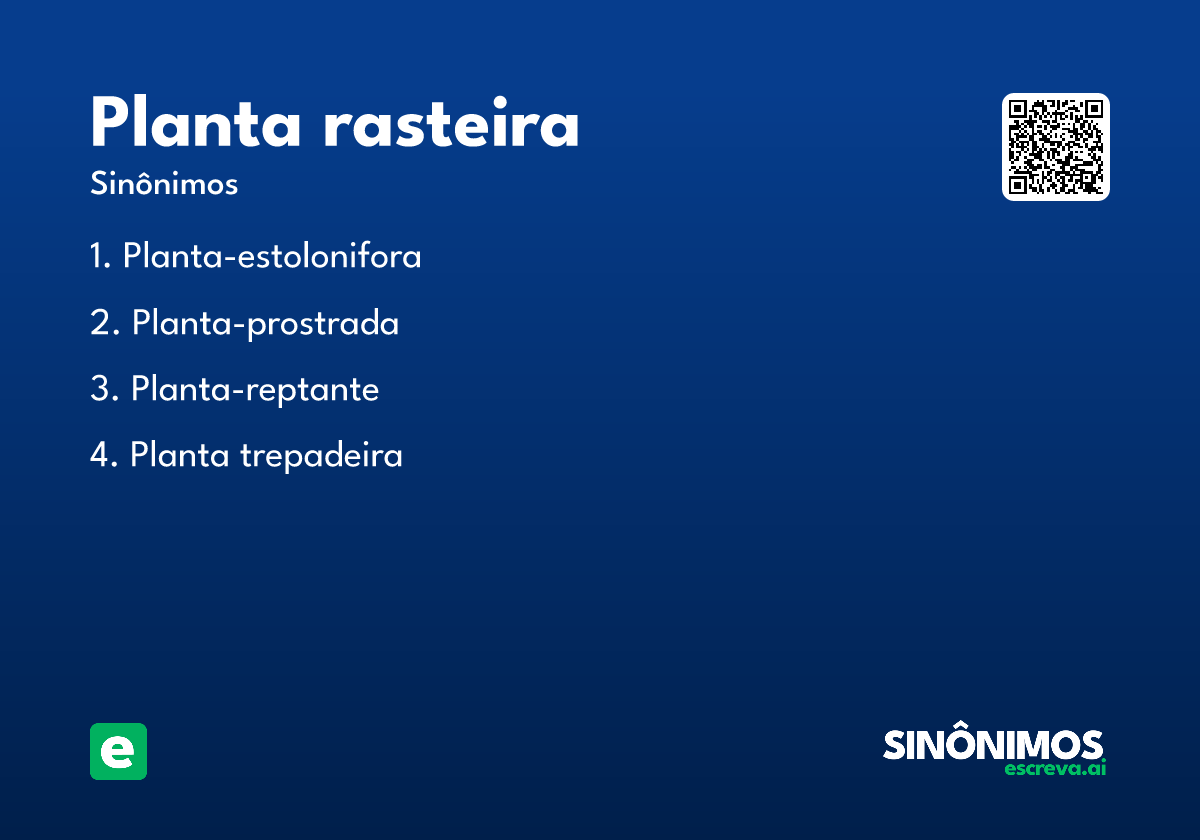 planta rasteira