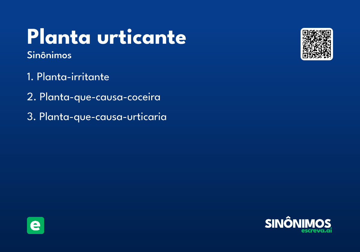 planta urticante