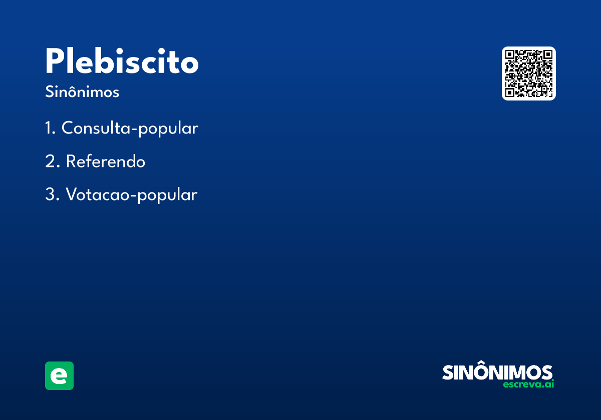 plebiscito