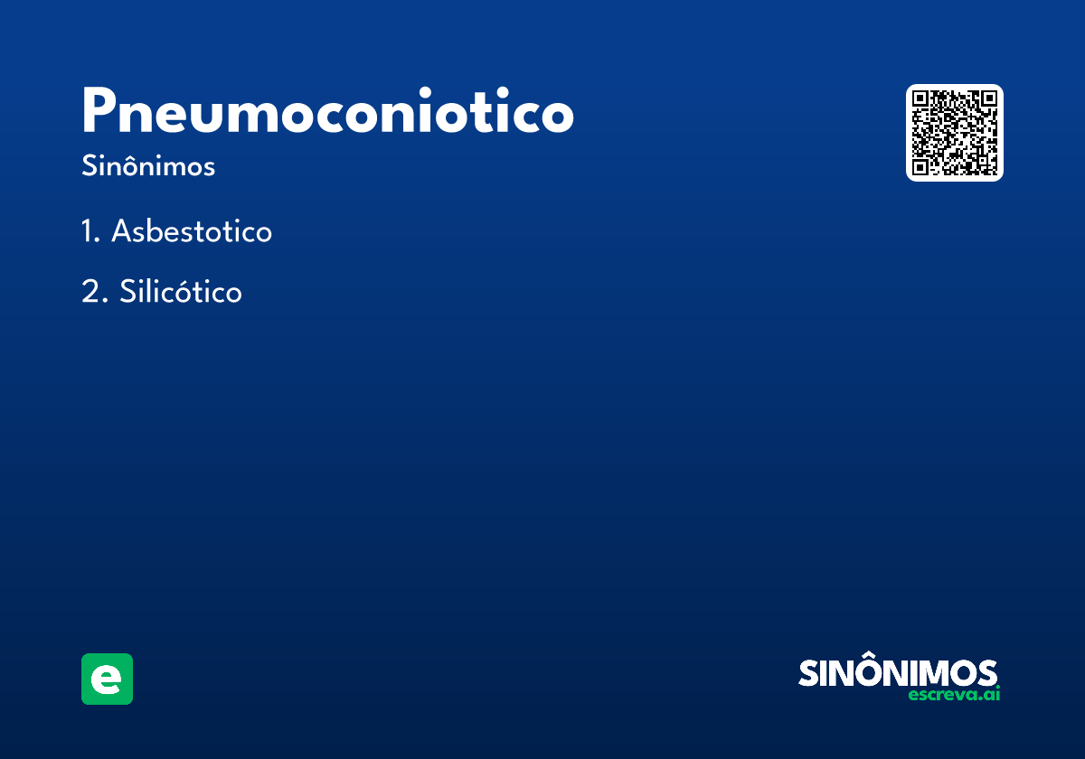 pneumoconiotico