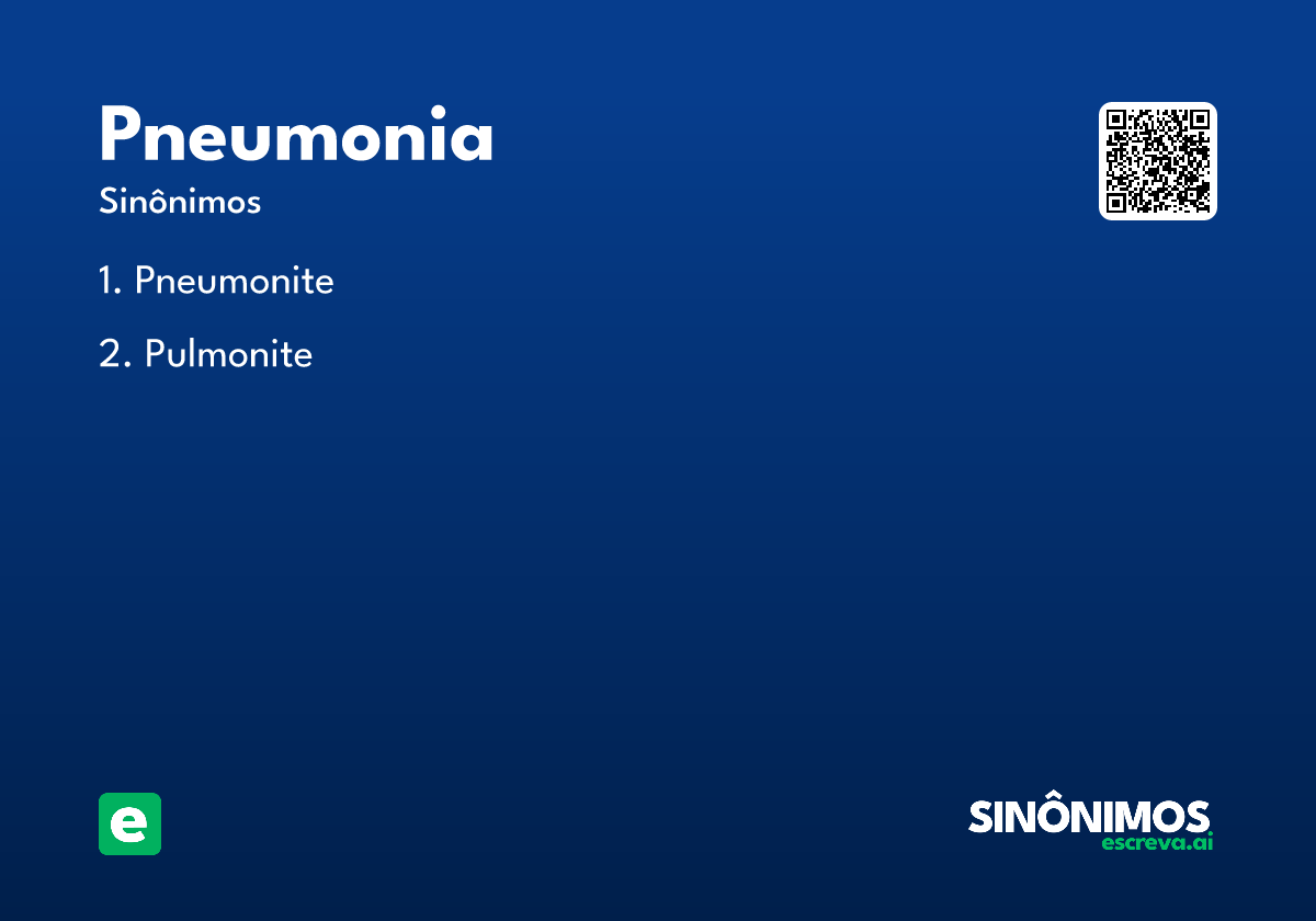 pneumonia