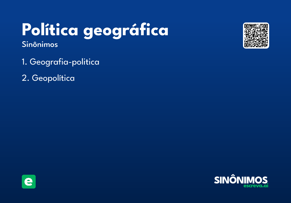 política geográfica