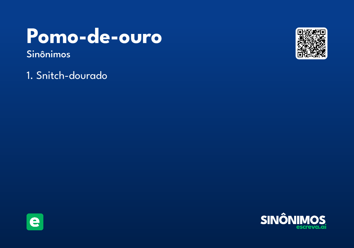 pomo-de-ouro