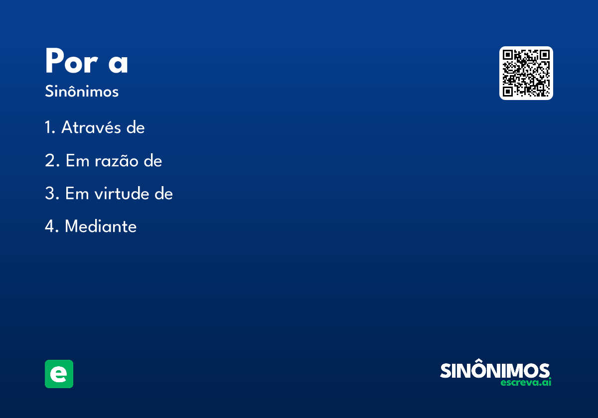 por a