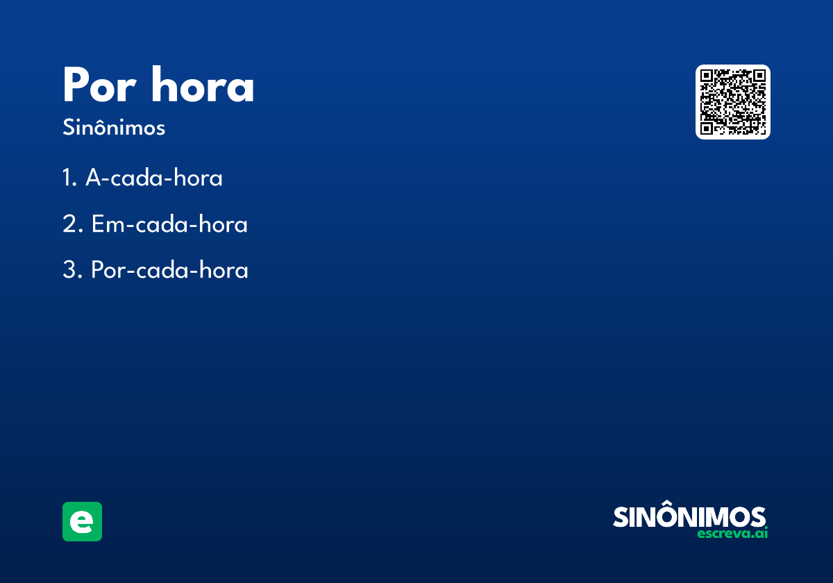 por hora