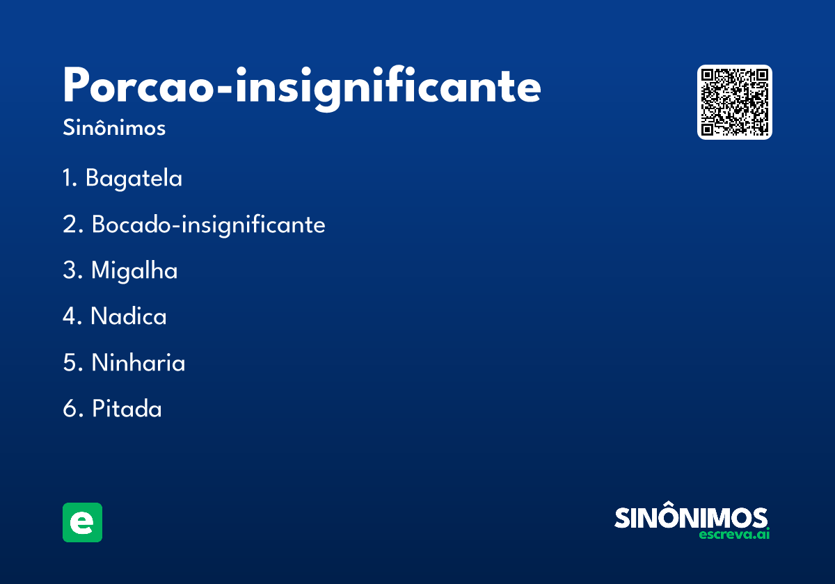 porcao-insignificante