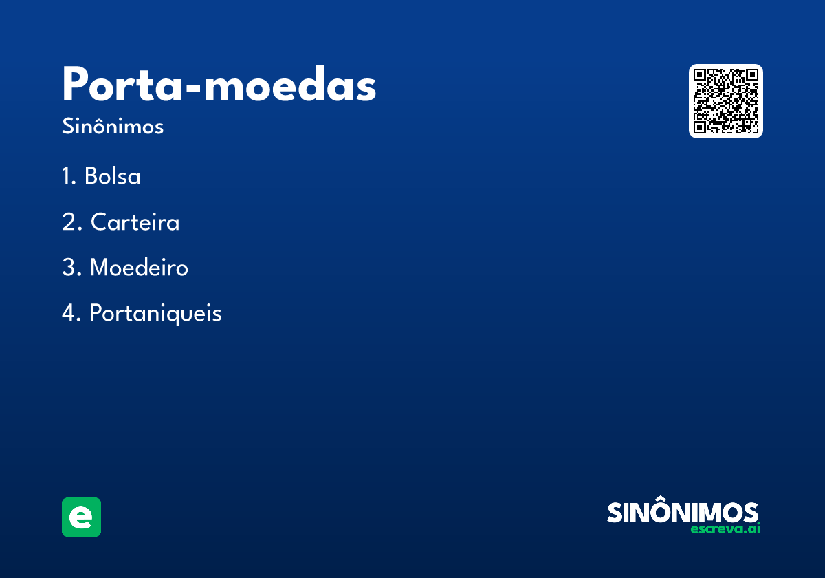 porta-moedas