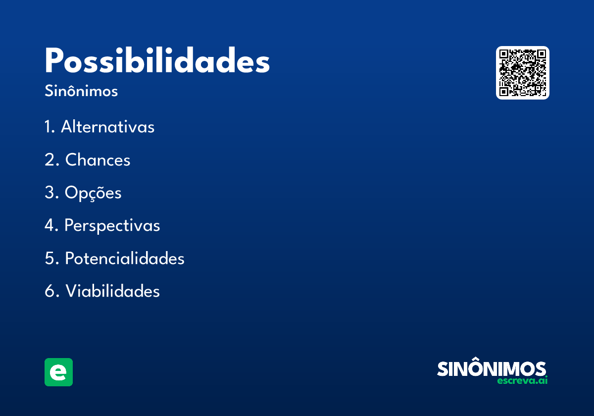 possibilidades