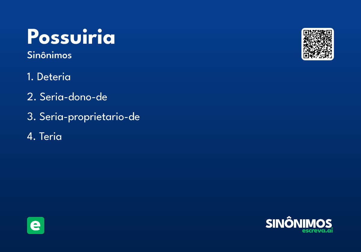 possuiria