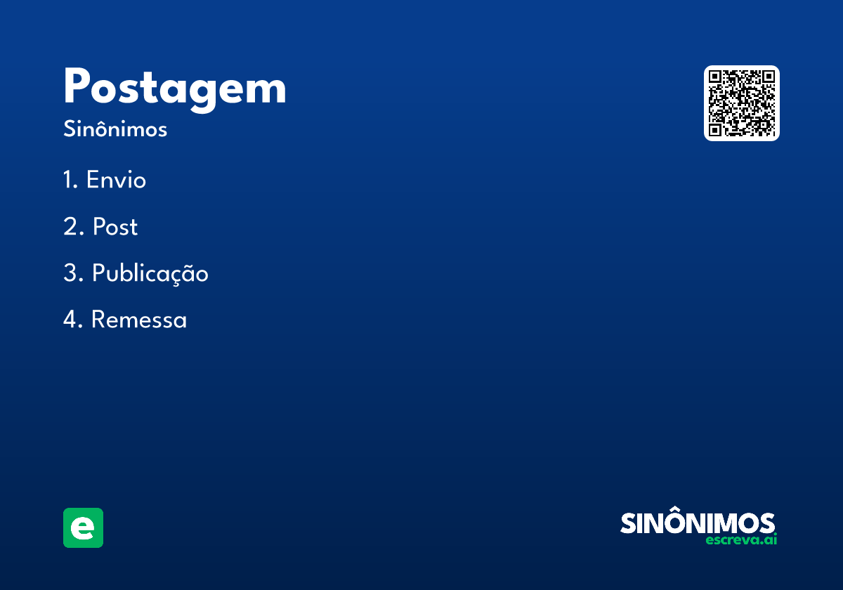 postagem