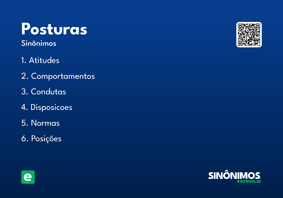 posturas