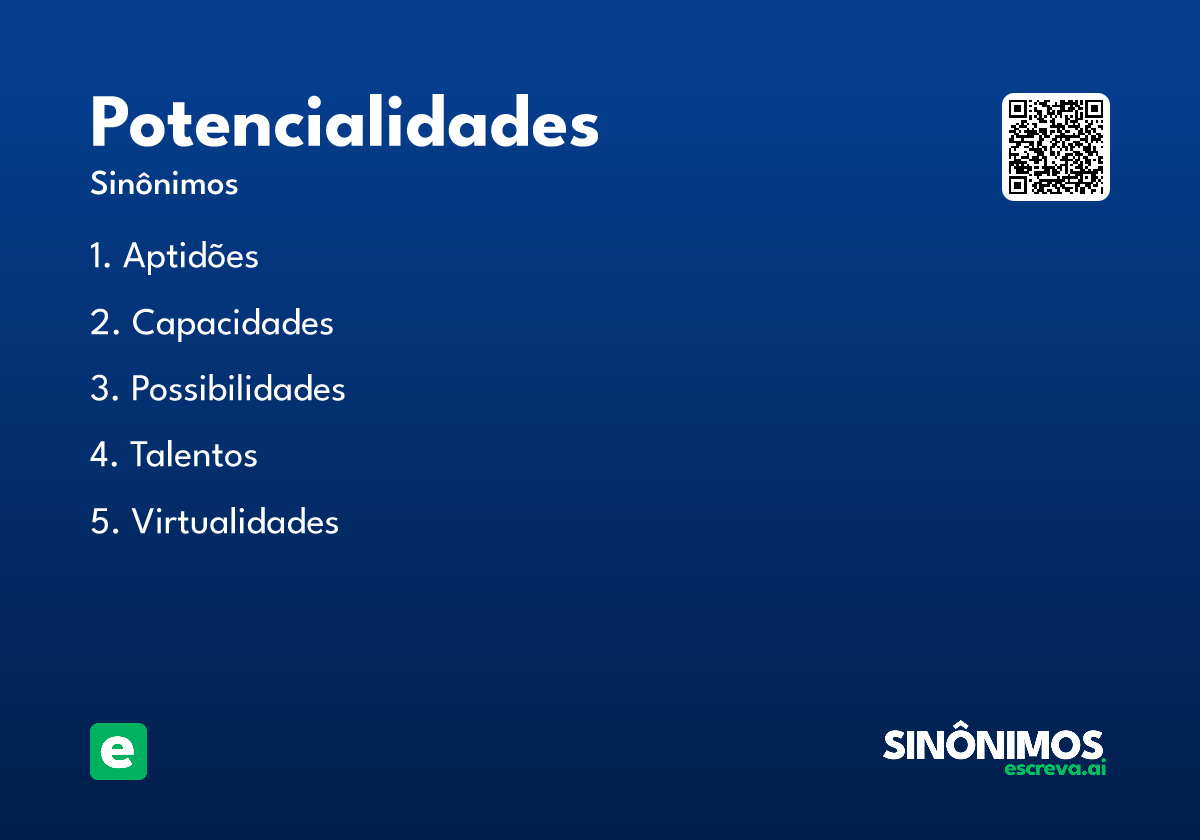 potencialidades