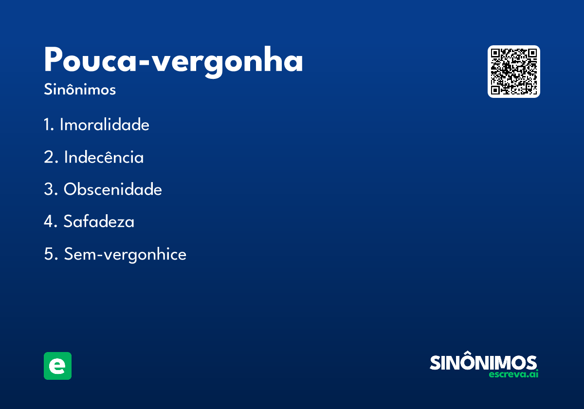 pouca-vergonha