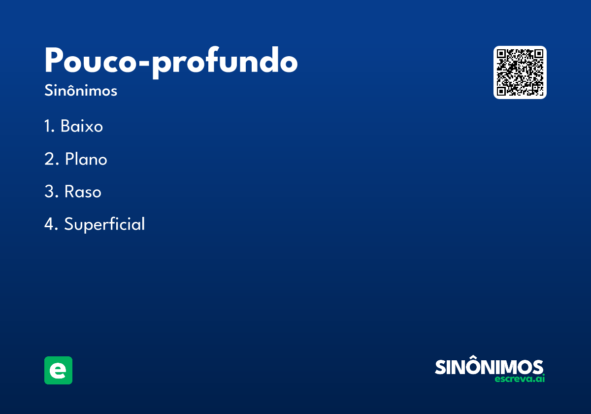 pouco-profundo