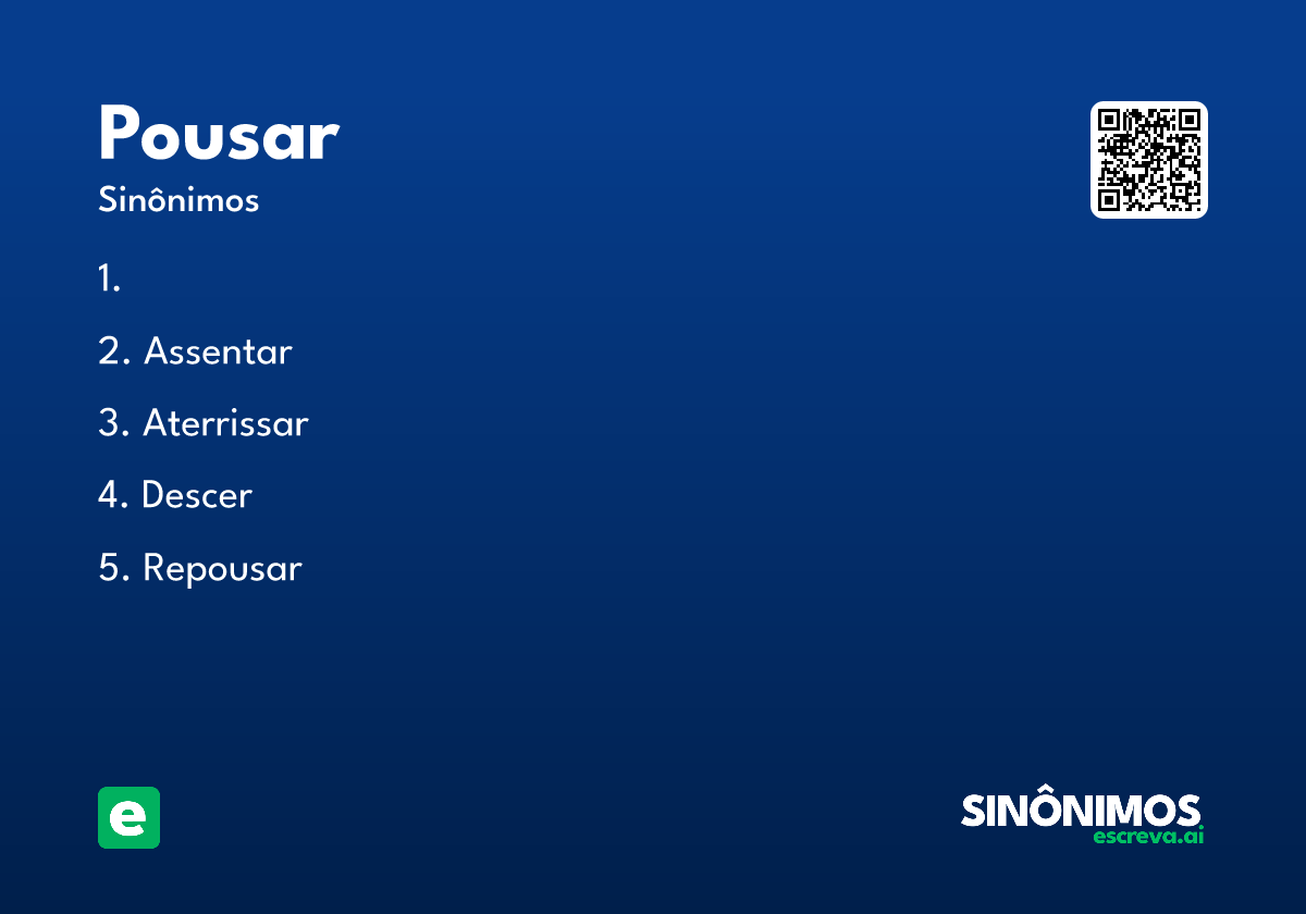 pousar