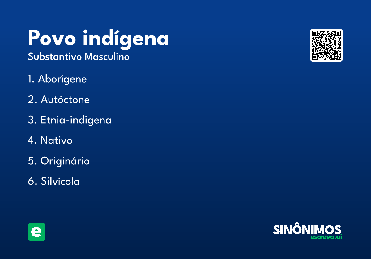 povo indígena